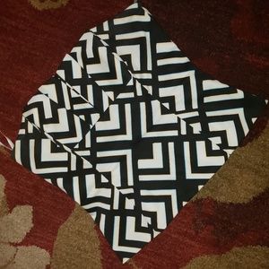 White House Black Market geometric print tube top